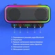 Бездротова портативна Bluetooth колонка з караоке-системою на 2 мікрофони EVIO LR Z6 (Чорний) - зображення 9