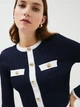 Лонгслів Karen Millen 11942 M (112741M) Синий - изображение 3