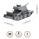 Конструктор Metal Time коллекционная модель Cruiser Mk III [98838] - изображение 2