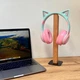 Наушники с кошачьими ушками CATEAR JST-BT035C (Green-Pink) - изображение 6