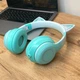 Наушники с кошачьими ушками CATEAR JST-BT035C (White-Green) - изображение 5