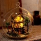 Румбокс - шар интерьерный 3D конструктор Mini series Cuteroom DIY Forest Dream Islands 2001 + подставка - изображение 3