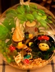 Румбокс - шар интерьерный 3D конструктор Miniature DIY Cuteroom Mini fairy Forest Elf Tribe TOTORO B-010 + подставка - изображение 5