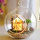 Румбокс - шар интерьерный 3D конструктор Miniature Cuteroom DIY House Pandora Magic Garden + подставка - изображение 2