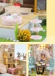 Румбокс Кошачье Кафе конструктор DIY Cat Cafe M2111 - изображение 9