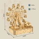 3D пазл деревянный ROBOTIME Mechanical 3D Musical Ferris Wheel Музыкальное Колесо Обозрения LG911 - изображение 6