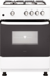 Плита газовая ELEYUS CUBA 6001 EF WH + Вытяжка Jantar VRT 650 LED 60 WH (комплект) - изображение 2