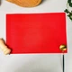 Однотонный Красный сервировочный коврик из ПВХ 30х45 см (14-Д) - изображение 2
