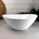 Овальная белая салатница Bormioli Prometeo 25*24 см - изображение 2