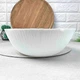 Большой белый салатник 23 см Bormioli Rocco Coconut - изображение 4