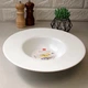 Белая тарелка для ризотто Bormioli Rocco Grangusto 27 см, Тарелка Шляпа для Пасты - изображение 2
