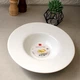 Белая тарелка для ризотто Bormioli Rocco Grangusto 27 см, Тарелка Шляпа для Пасты - изображение 7