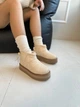 Жіночі зимові уггі ShoesBand Молочного кольору натуральна шкіра 40 (26 см) (S39241з) - зображення 2