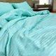 Комплект постельного белья Евро MakSon Elegant Mint, страйп-сатин, 100% хлопок (015-1200220С) - изображение 6