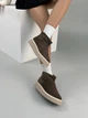Женские зимние угги ShoesBand Шоколадного цвета натуральная замша на светлой подошве 39 (26 см) (S74141-2з) - изображение 5