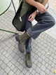 Жіночі черевики демісезонні ShoesBand Колір хакі натуральна замша 39 (25-25,5 см) (S62051д) - зображення 2