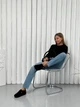 Жіночі зимові клогі ShoesBand Чорні натуральна замша закриті на хутрі 39 (25,5 см) (S99231-3з) - зображення 3