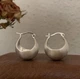 Серьги стерлинговое серебро silver original Italy стиль модерн бохо кольца 1136 - изображение 1