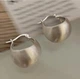 Серьги стерлинговое серебро silver original Italy стиль модерн бохо кольца 1136 - изображение 3