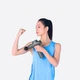 Ударный массажер для тела WOLONOW Massage Gun Pro (FGPRO-55) 4 насадки - изображение 3