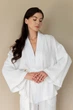 Пижама Forli Пижамный костюм кимоно с брюками Ivory XS/S Белый ML0060-02-69_XS/S - изображение 2