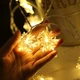 Гирлянда со снежинкми светодиодная 20 led 3м бело-желтый - изображение 2