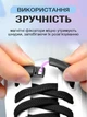 Шнурки для обуви кроссовок плоские эластичные с фиксатором магнитные широкие 8 мм UnA шнурок длина 100 см для ботинок туфель черные (124.0002) - изображение 4