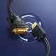 Кабель DVI на HDMI converter UGREEN Bi-directional Cable (3 м, HDMI 1.4, Full HD 60Hz). Black - изображение 3