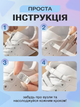 Шнурки для взуття кросівок плоскі еластичні з фіксатором магнітні широкі 8 мм UnA шнурок довжина 100 см для черевиків туфель білі (124.0001) - зображення 7