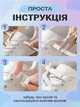 Шнурки для обуви кроссовок эластичные с фиксатором магнитные плоские широкие 8 мм UnA шнурок длина 100 см для ботинок туфель голубые (124.0007) - изображение 7