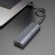 Внешний карман для SSD M.2 HOCO Enclosure (SATA, USB 3.1, 6 Gbps, Metal). Gray - изображение 6