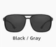 Чоловічі поляризаційні сонцезахисні окуляри KINGSEVEN 790 Black Gray - зображення 2