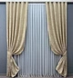 Комплект готовых штор VR-Textil Жаккард Sultan № 871ш Бежевый 150х275 см 2 шт (30-648) - изображение 2