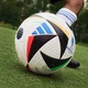 Мяч футбольный Adidas EURO24 PRO (IQ3682) белый, ченый, оранжевый, синий, зеленый, желтый Унисекс 5 (4066766664661) - изображение 8