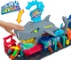 Трек Хот Вилс Измени Цвет Акула Hot Wheels City Color Changing Ultra Shark Car Wash Mattel HTN82 - изображение 4