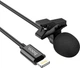 Мікрофон петличний Hoco L14 Lightning Black - зображення 3