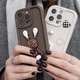 Чохол мультяшний з фігурками WAVE Pretty Things Case для Apple iPhone 12 white/bear - зображення 2