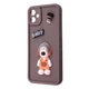 Чохол мультяшний з фігурками WAVE Pretty Things Case для Samsung Galaxy A05 brown/baby - зображення 1