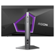 Монитор 27" AOC AG276QZD2, QD-OLED QHD 2K, 240Гц, 0,03мс, 2xHDMI, 2xDP, USB-hub, HAS, Pivot, черно-серый - изображение 8