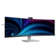 Монітор 48.8" Philips 49B2U6903CH, VA 5120x1440, вигн, 2xHDMI, DP, USB-C, RJ-45, USB-hub, cam,HAS,кол - зображення 4