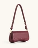 Сумка жіноча JW PEI JOY SHOULDER BAG бордова - зображення 2