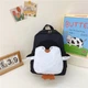 Дитячий рюкзак Hommex Small-Pinguin Black - тканина чорна / малюнок пінгвін - изображение 2