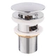 Донний клапан Lidz Tani 003 нажимний 1 1/4" з переливом LDTAN003CRM32526 Chrome - изображение 1