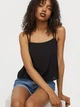 Топ женский H&M 060968550 38 Черный (6666000338365) - изображение 1
