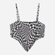 Топ женский H&M 060999916_blackwhite M Белый/Черный (6666000338617) - изображение 1