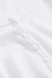 Топ женский H&M 061059092_white XS Белый (6666000338501) - изображение 7