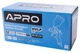 Краскопульт пневматический HVLP Apro 100 мл x 0.8 мм ВБ пластик (850030) - изображение 4