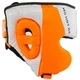 Шлем боксерский в мексиканском стиле Hard Touch 4660 размер M White-Orange - изображение 2