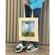 Екошопер BookOpt ВК4087 MONET Жінка з парасолькою бежевий - изображение 9