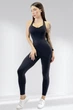 Спортивный комбинезон женский LILAFIT черный M (LFJ000042) - изображение 1